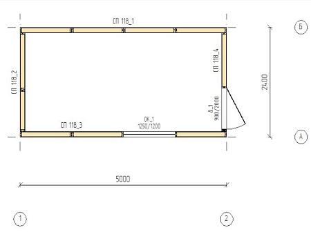 «Бытовка»  12 кв.м