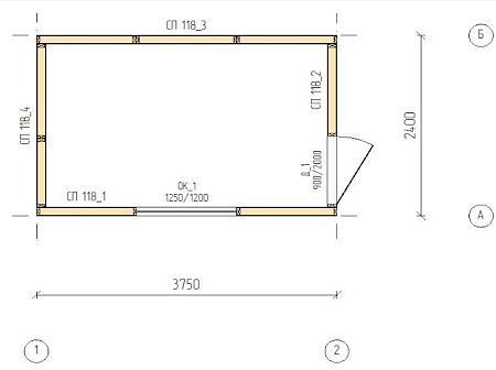 «Бытовка»  9 кв.м