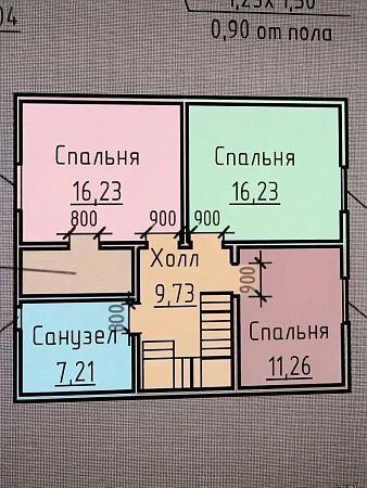 Одноэтажный дом с мансардой «СТАРТ» 127 м2